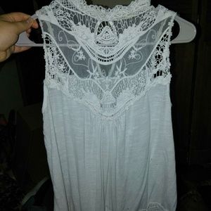 Lace tank